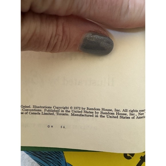 Dr. Seuss Beginner Books Hardcover Lot of 9 Various Titles Vintage 1960's 1970's - Picture 13 of 16